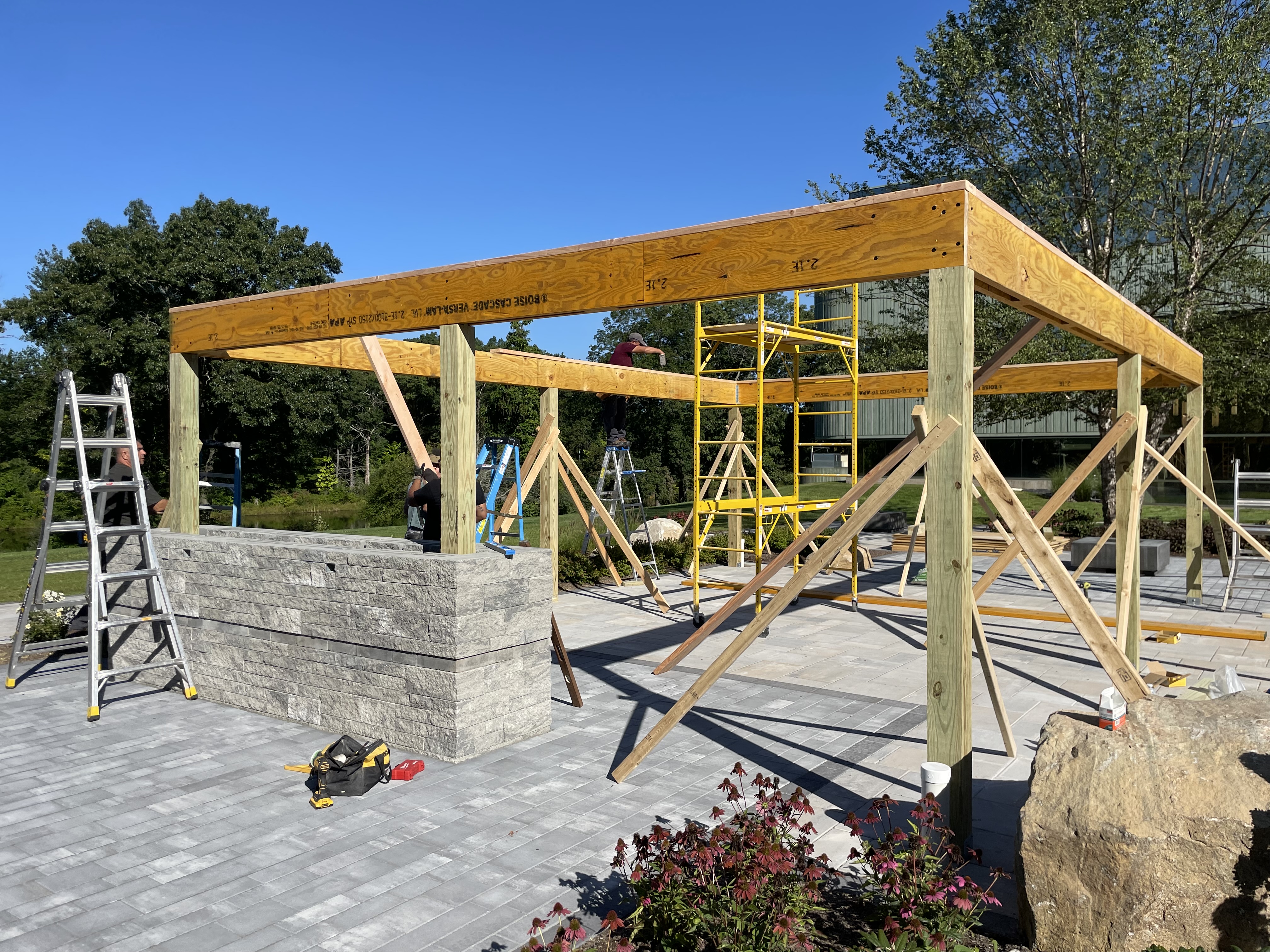 Outdoor construction