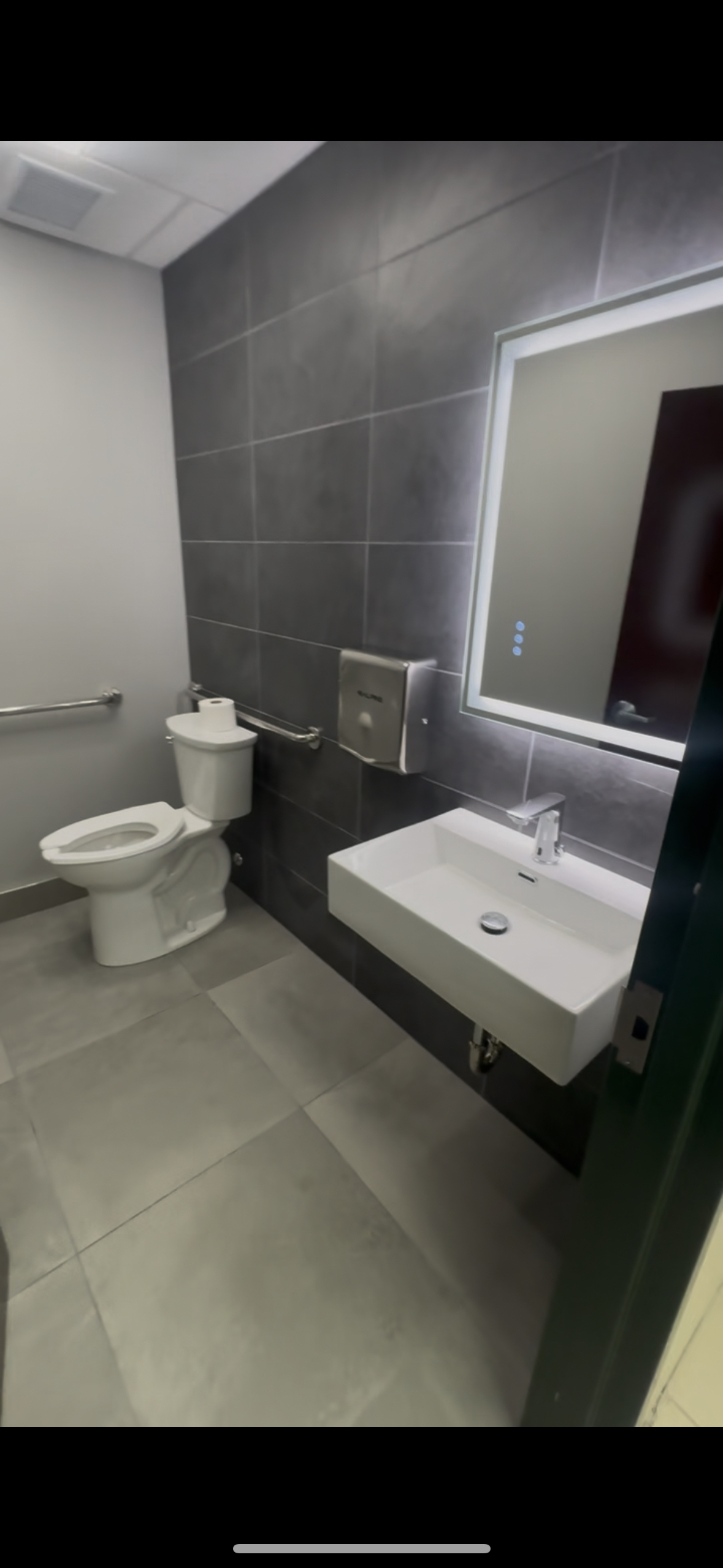 Bathroom after renovation